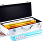usamjtable American Mahjong Set 166 Tiles 4 All in One Pusher Rack Combo (Aluminum Case)