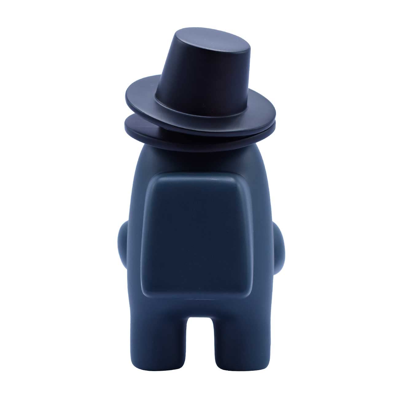 Just Toys Llc Among Us Collectible Figures - Series 2 (Black W/Top Hat)