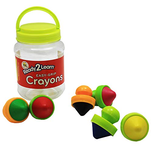 Center Enterprises CE-6911-2 Ready 2 Learn Easy Grip Crayons - Set of 2