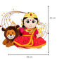PandaS Box Mantra Chanting Devi Durga (26 Cm) | Musical Soft Plush Toy | Best Gift For Infants, Toddlers & Babies