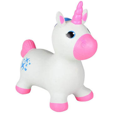 Rhode Island Novelty 22 Inch Bouncing Unicorn, One Per Order