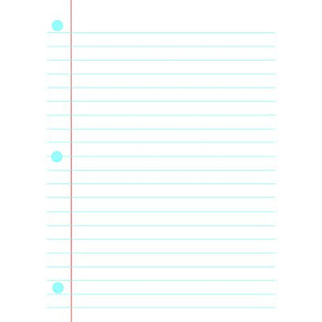 Ashley Productions Die Cut Magnets Notebook Page (Set Of 6)