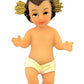 Catholic Brands Baby Jesus With Gold-Toned Halo Figurine With Story Card