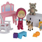 Simba Masha And The Bear Masha’S House Playset Toys For Kids, Ages 3+