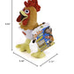 LA GRANJA DE ZENÓN Gallo Bartolito Musical Stuffed Animal - 8-Inch Plush Toy, Soft Fabric, Beloved Character