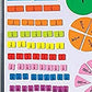 Fraction Magnet Pizzas and Bars