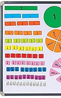 Fraction Magnet Pizzas and Bars