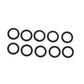 Enakshi 10pcs Black Skateboard Truck Axle Speed Washer Speed Ring Longboard Hardware Sporting Goods | Outdoor Sports | Skateboar