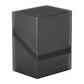 Ultimate Guard Boulder 80+, Deck Case For 80 Double-Sleeved Tcg Cards, Onyx, Secure & Durable Storage For Trading Card Games, Soft-Touch Finish