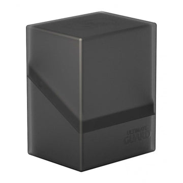 Ultimate Guard Boulder 80+, Deck Case For 80 Double-Sleeved Tcg Cards, Onyx, Secure & Durable Storage For Trading Card Games, Soft-Touch Finish