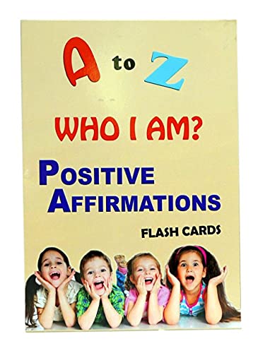 Gameshub  A To Z Positive Affirmation Flash Cards || Positive Energy || Motivational Mantras (Affirmative Cards To Help You Hel