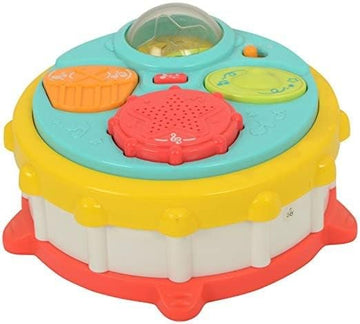 Pluspoint Baby Musical Drum Toy For Toddler Kids Drum Toy With Different Sounds Music Paradise Drums Of Light And Sounds Bass Dr