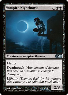 Magic: the Gathering - Vampire Nighthawk (112) - Magic 2013