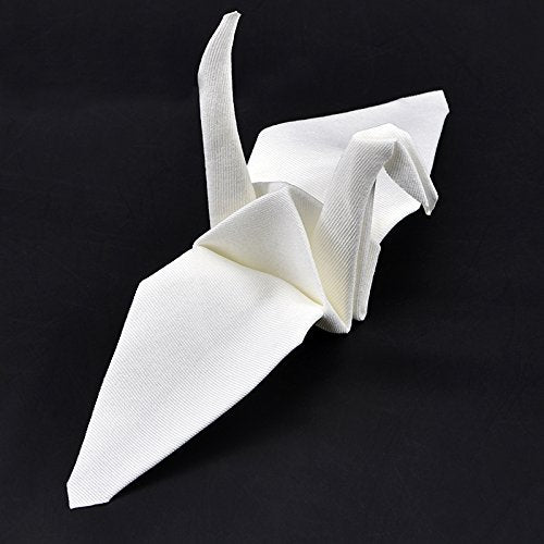 Sumag Origamagic Magic Trick - Magic Origami Paper For Kids - Scarves To Paper Crane Trick For Magician (White)