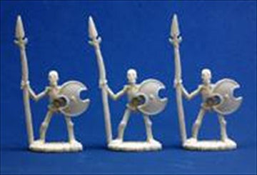 Reaper Miniatures 77001 Bones - Skeletal Spearmen Set Of 3
