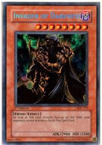 Yu-Gi-Oh! - Invader Of Darkness (Ioc-111) - Invasion Of Chaos - Unlimited Edition - Secret Rare