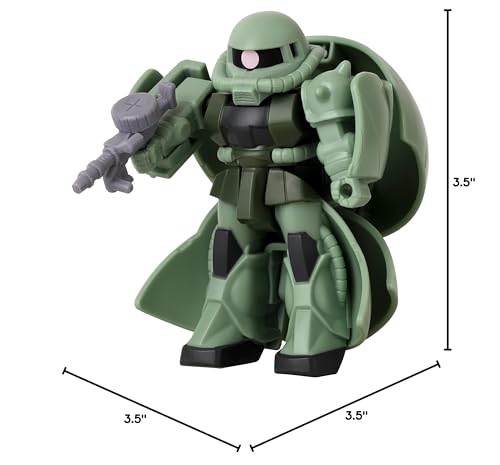 Bandai - Gundam - Mobile Change Haro - Zaku 3.5 Action Figure (Box Of 6)