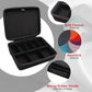 Ltgem Game Card Travel Case,Compatibility Taco Cat Goat Cheese Pizza/Skyjo/Uno/Playing Card Against Humanity And Other Game Cards,This Card Box Can Hold 2500+Game Cards (Red+Black)