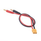 OliYin 2pcs Female XT60 to 4.0 Banana Plug RC Battery Charge Cable 14awg Silicone Wire 30cm 11.8inch (Pack of 2)