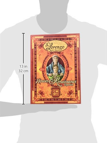 Cmon Lorenzo Il Magnifico: Houses Of Renaissance Expansion | Strategy Board Game For Teens And Adults| Ages 14 And Up | 2 To 5 P