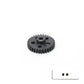 #45 Steel 32T 1.0MOD SAFE-f5mm Pinion Gear w/M2 Wrench for Arrma 6S Felony Infraction Upgrade Parts