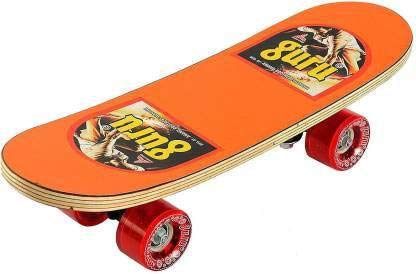 Labh Traders Wooden Skateboard for Child 17.3x5 inch Pack of 1