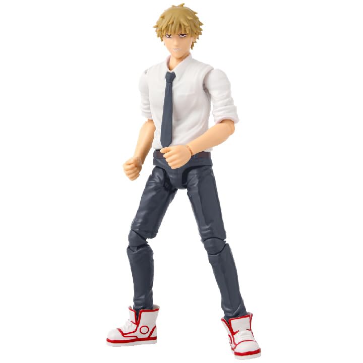 ANIME HEROES Chainsaw Man Denji & Pochita Action Figure - PVC, 37027, Color: Denji & Pochita, Size: Chainsaw Man