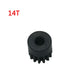 YijiaLink 5-Pack Steel 48P Pinion Gear Sets 14T 15T 16T 17T 18T with Screws for 3.175mm (1/8-Inch) Shaft 1/10 RC Car Brushless B