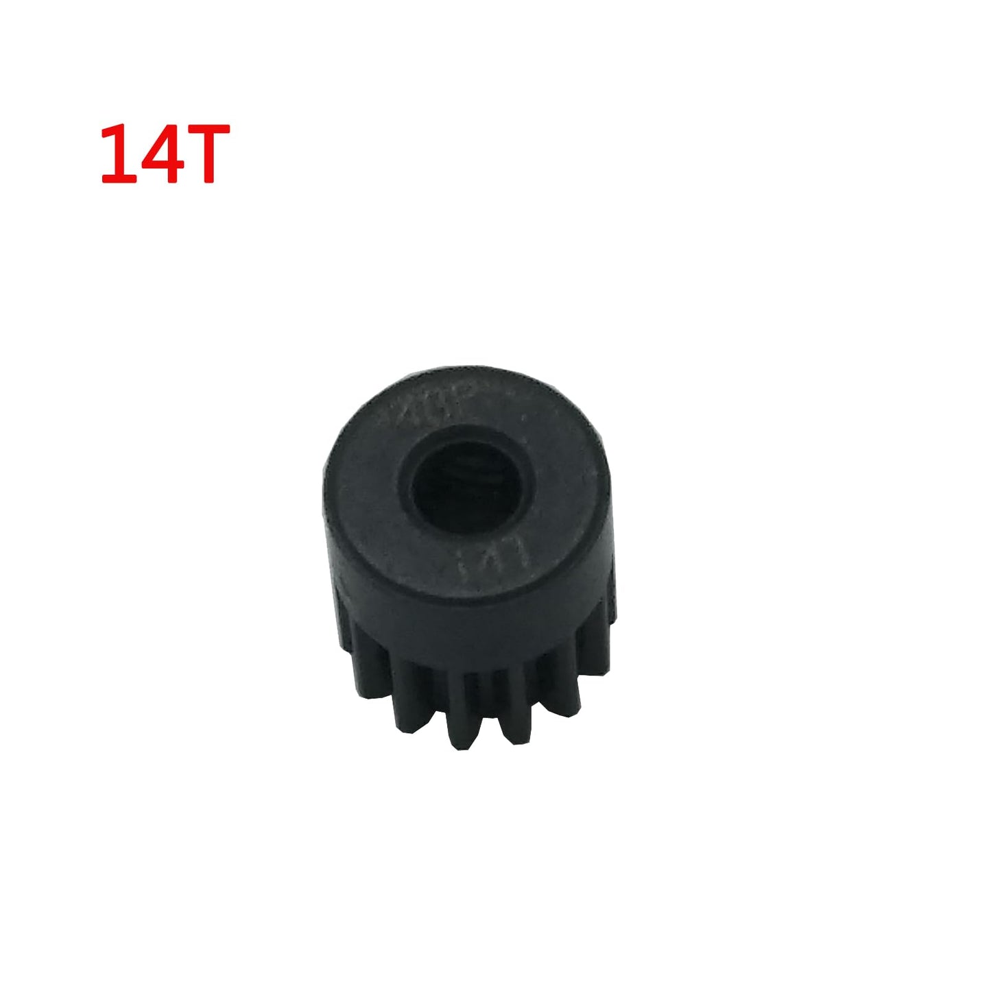 YijiaLink 5-Pack Steel 48P Pinion Gear Sets 14T 15T 16T 17T 18T with Screws for 3.175mm (1/8-Inch) Shaft 1/10 RC Car Brushless B