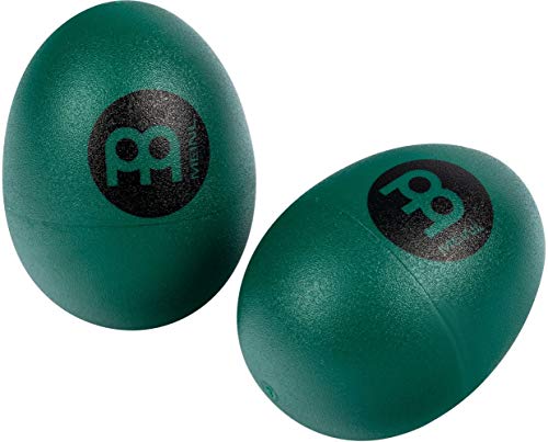 Meinl Percussion Es2-Green Set Of Two Plastic Egg Shakers, Green
