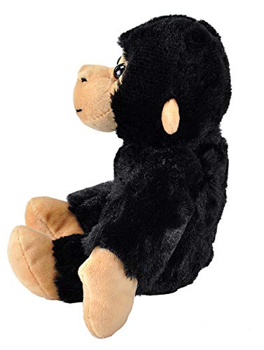 Wild Republic Chimp Plush, Stuffed Animal, Plush Toy, Gifts For Kids, Hug’Ems 7 Inches