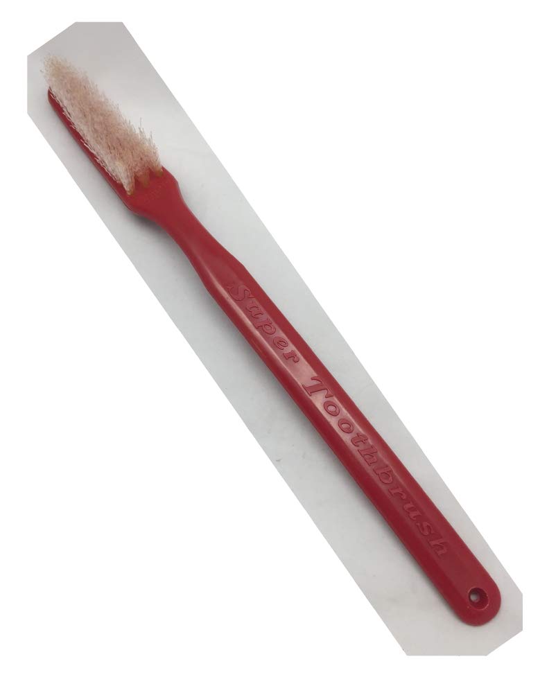 Fun Inc Giant Toothbrush, Red - 15" Nylon Bristles, Pack of 1