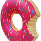 Giant Inflatable Pool Floats (Strawberry Frosted Donut)