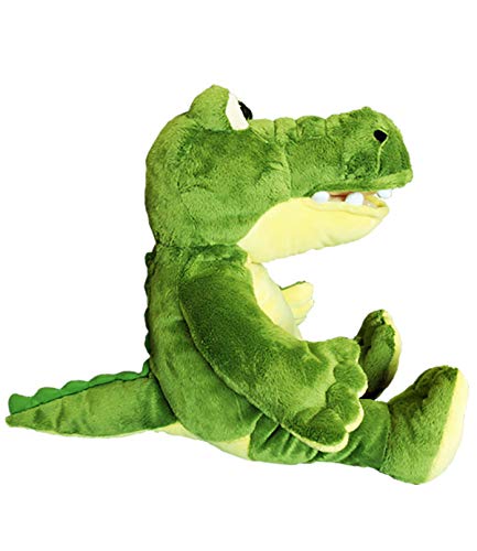 Cuddly Soft 16 Inch Stuffed Yellow & Green Gator - We Stuff 'Em...You Love 'Em!