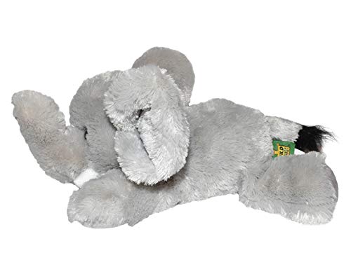 WILD REPUBLIC Elephant Plush Toy, 7" Stuffed Animal, Hug’EMS, African Elephant, Model 16239, Soft Plush Material