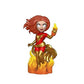 Funko Rock Candy Marvel X-Men Dark Phoenix Vinyl Figure - Small, Black, Model 889698362092