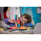 Edushape Magic Shapes Magnetic Foam Building Blocks, 54 Piece