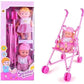 Toykido Baby Stroller Toy  Sensory Hanging Toy With Rattle, Teether & Mirror For Infants
