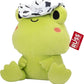 Russ 14-inch Ribbit Rodeo Plush Frog - Soft Polyester Green Toy with Cow Print Cowboy Hat - Ages 3+ - Model RBCR01381