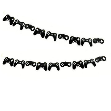 Video Game Controller Banner Game Controller Birthday Party Supplies Game on Birthday Decorations Game Themed Birthday Garland V