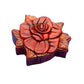 Rose, Handcrafted Wooden Puzzle Box With Secret Compartment, All-Natural Intarsia Wood Art
