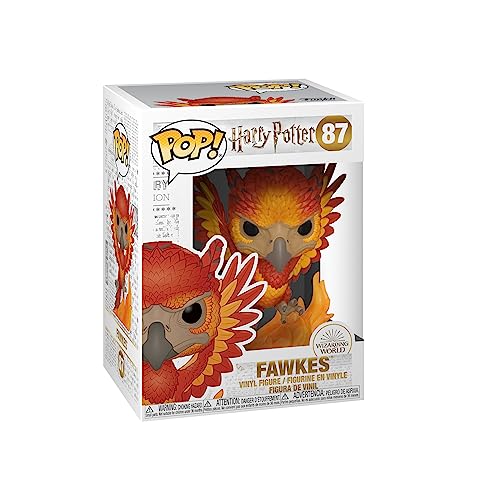 Funko POP! Fawkes Vinyl Figure - Collectible, Multicolor, US One-Size, Model 42239 - Perfect Gift for Harry Potter Fans