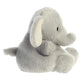 Aurora® Mini Stomps Elephant™ Stuffed Animal - Gray, Pocket-Sized, Collectible, 5 Inches, Polyester