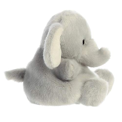 Aurora® Mini Stomps Elephant™ Stuffed Animal - Gray, Pocket-Sized, Collectible, 5 Inches, Polyester