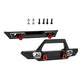 CODA RACING Aluminum Front&Rear Bumper for AXIAL SCX24 Jeep Wrangler AXI00002 1/24 RC Crawler Car