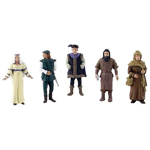 SceneARama Scene Setters(R) Figurines  Castle Dwellers 5/Pkg