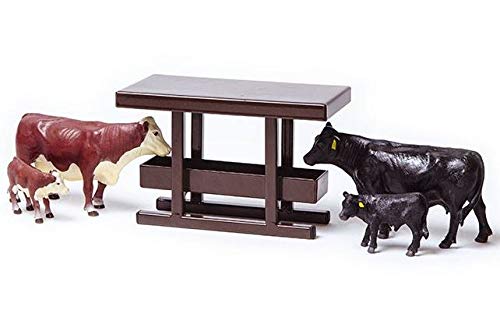 Little Buster Toys Angus Calf - Realistic Black Angus Calf, 1/16Th Scale