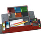 Gamegenic Game'S Lair 600+ Convertible Deck Box In Red Color - Premium Game Storage Box Holds Up To 600 Cards With Removable Cardboard