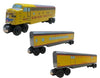 Whittle Shortline Railroad Union Pacific City Of Los Angeles F7 Engine 3 Pc. Wooden Toy Train Set