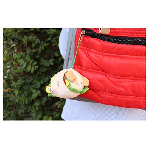 Anirollz Stuffed Animal Plush Keychain - Ornament Charm Toy Doll | Soft, Squishy, Warm, Cute, Comfort, Safe | Burrito Outfitz Wi
